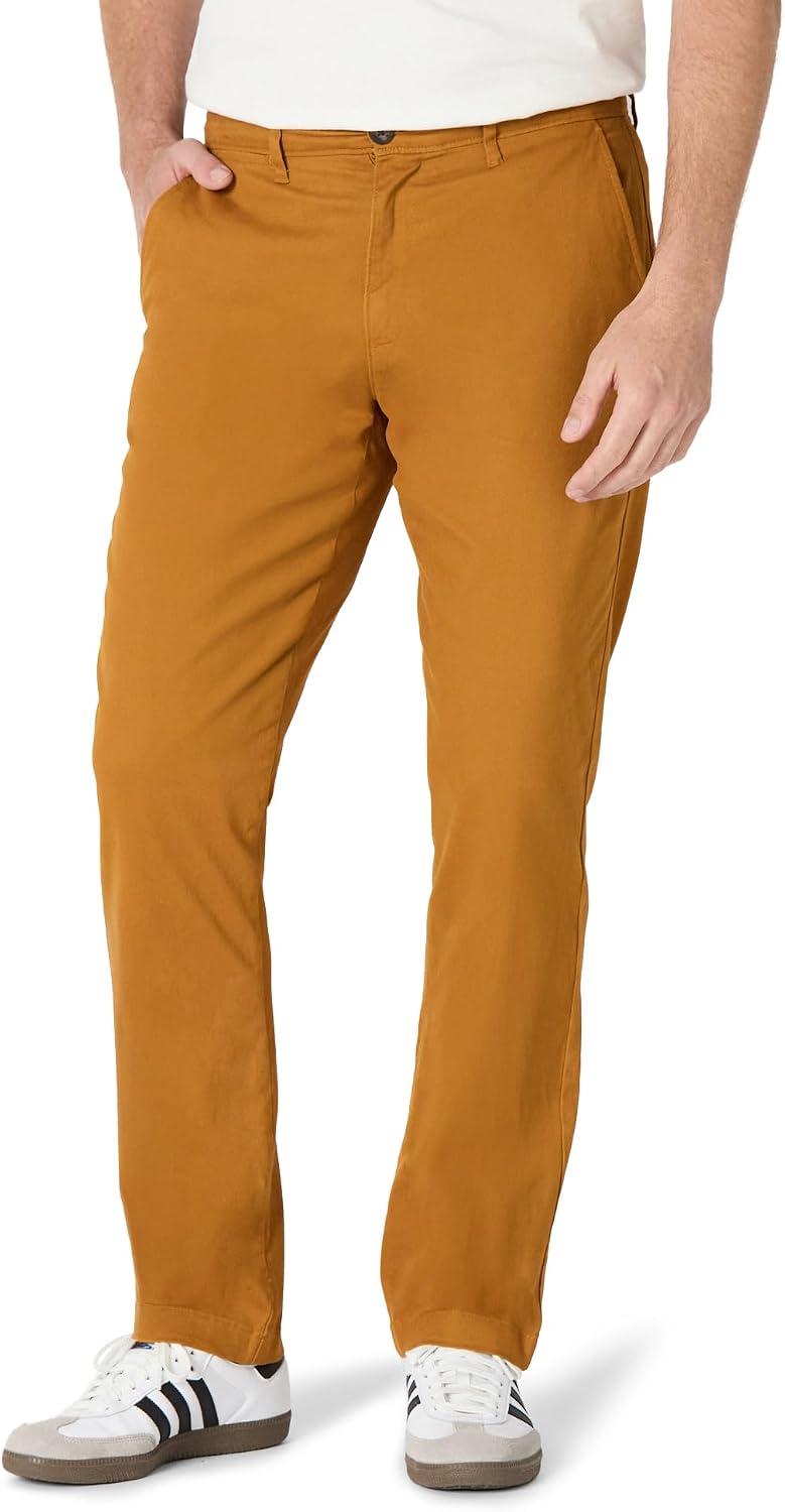 Amazon Essentials Men's Athletic-Fit Stretch Chino Pants, Casual Business Wear