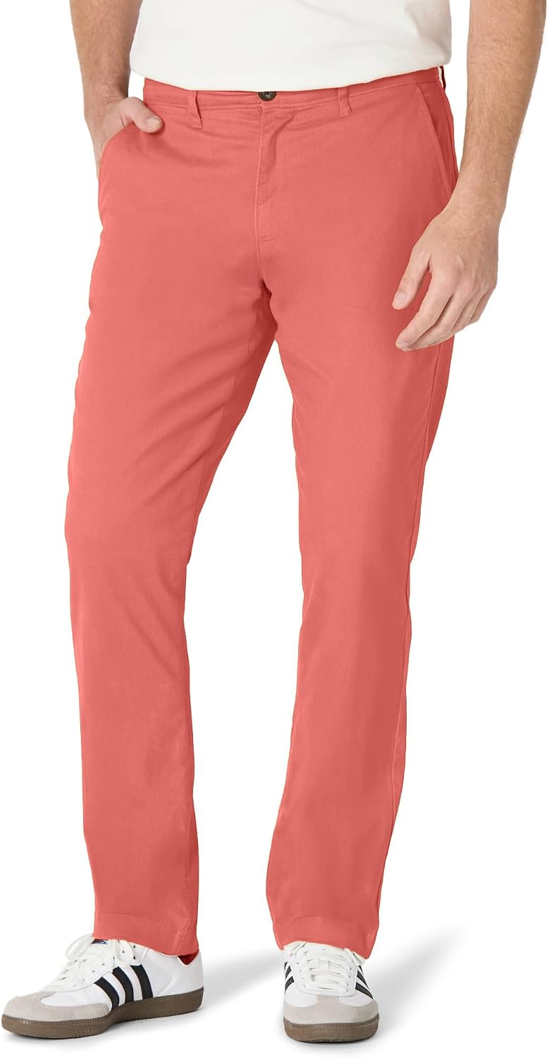 Amazon Essentials Men's Athletic-Fit Stretch Chino Pants, Casual Business Wear