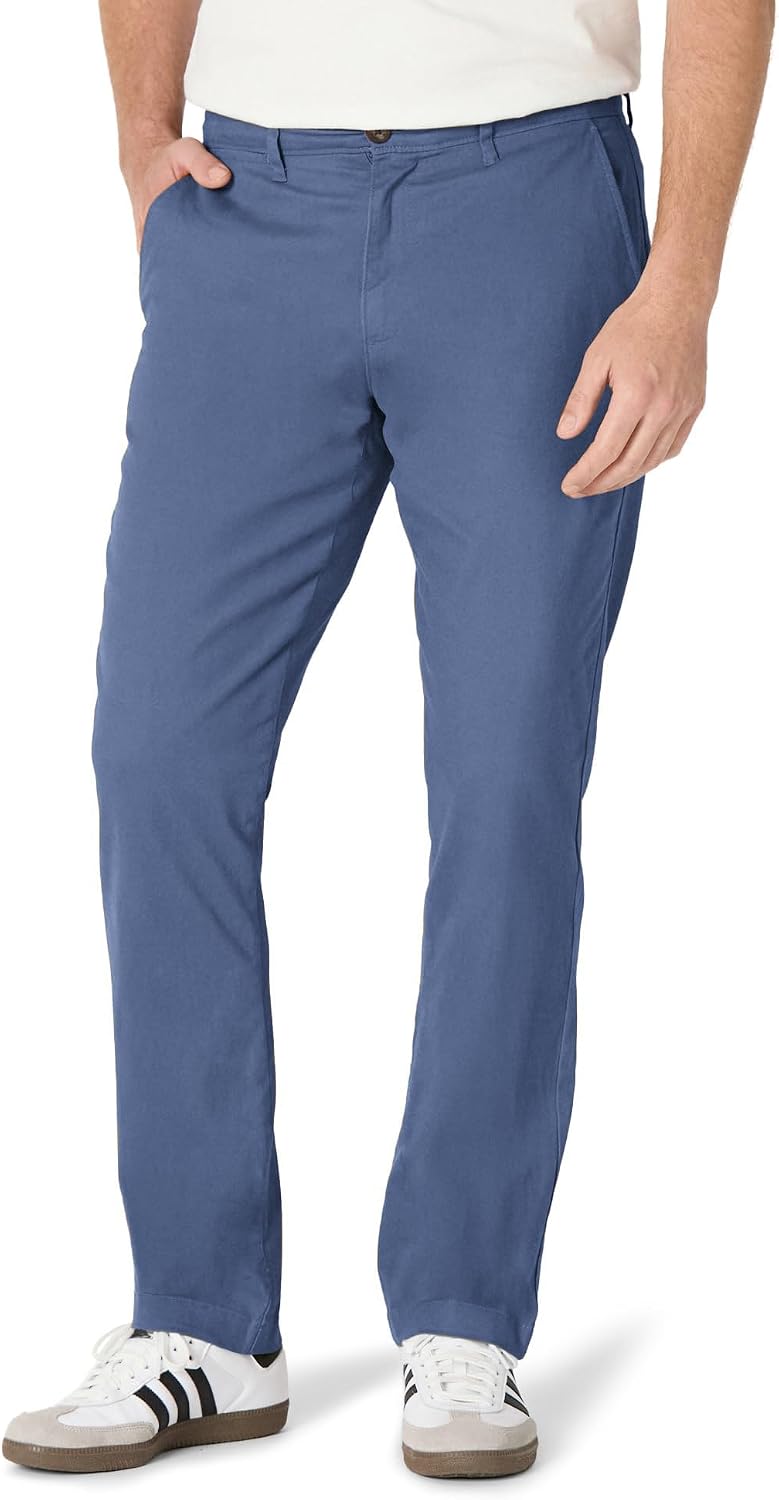 Amazon Essentials Men's Athletic-Fit Stretch Chino Pants, Casual Business Wear