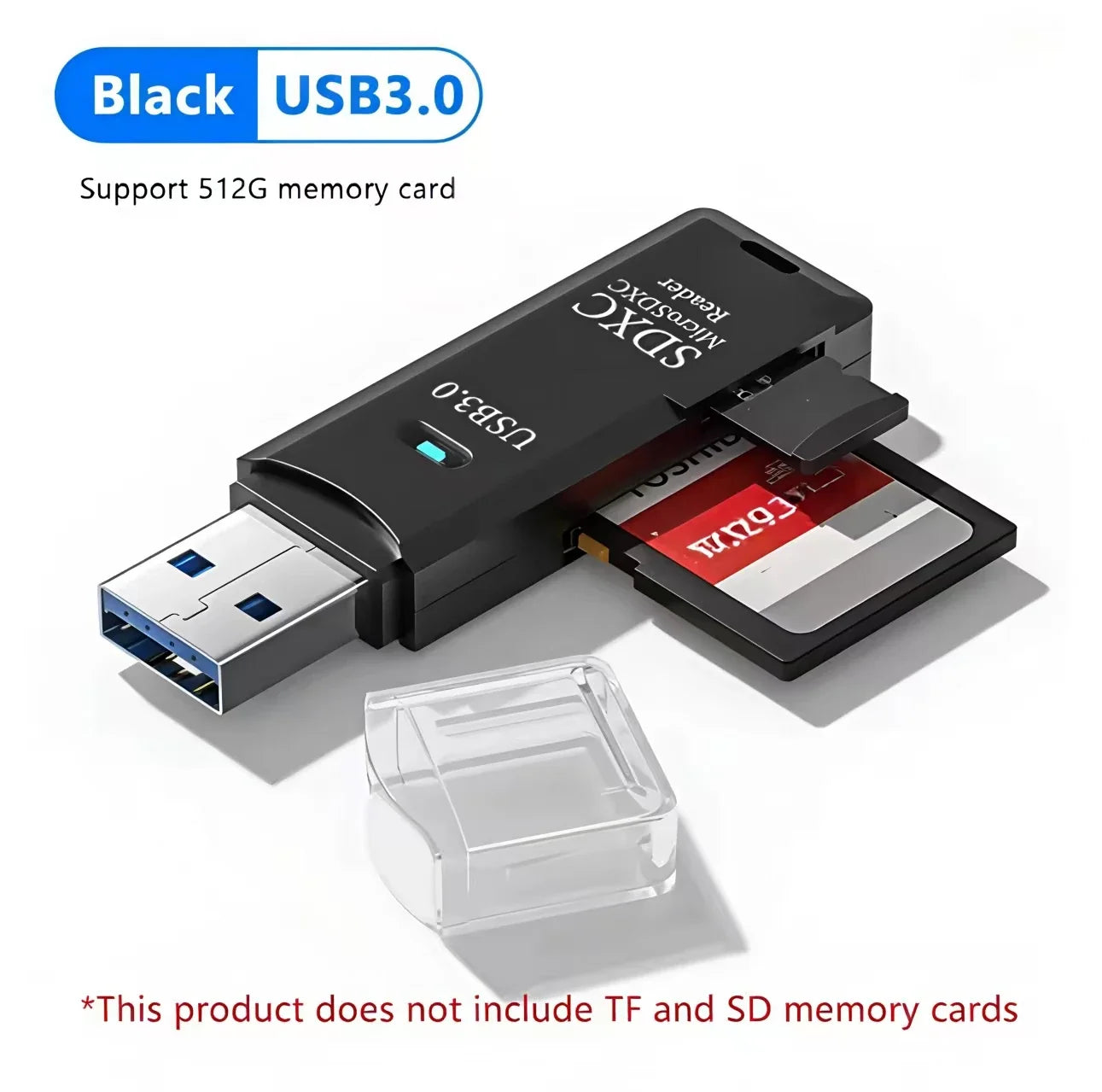 2 in 1 USB 3.0 Card Reader Micro TF sd card Reader usb adapter High Speed Cardreader TF Memory card For PC Laptop Accessories