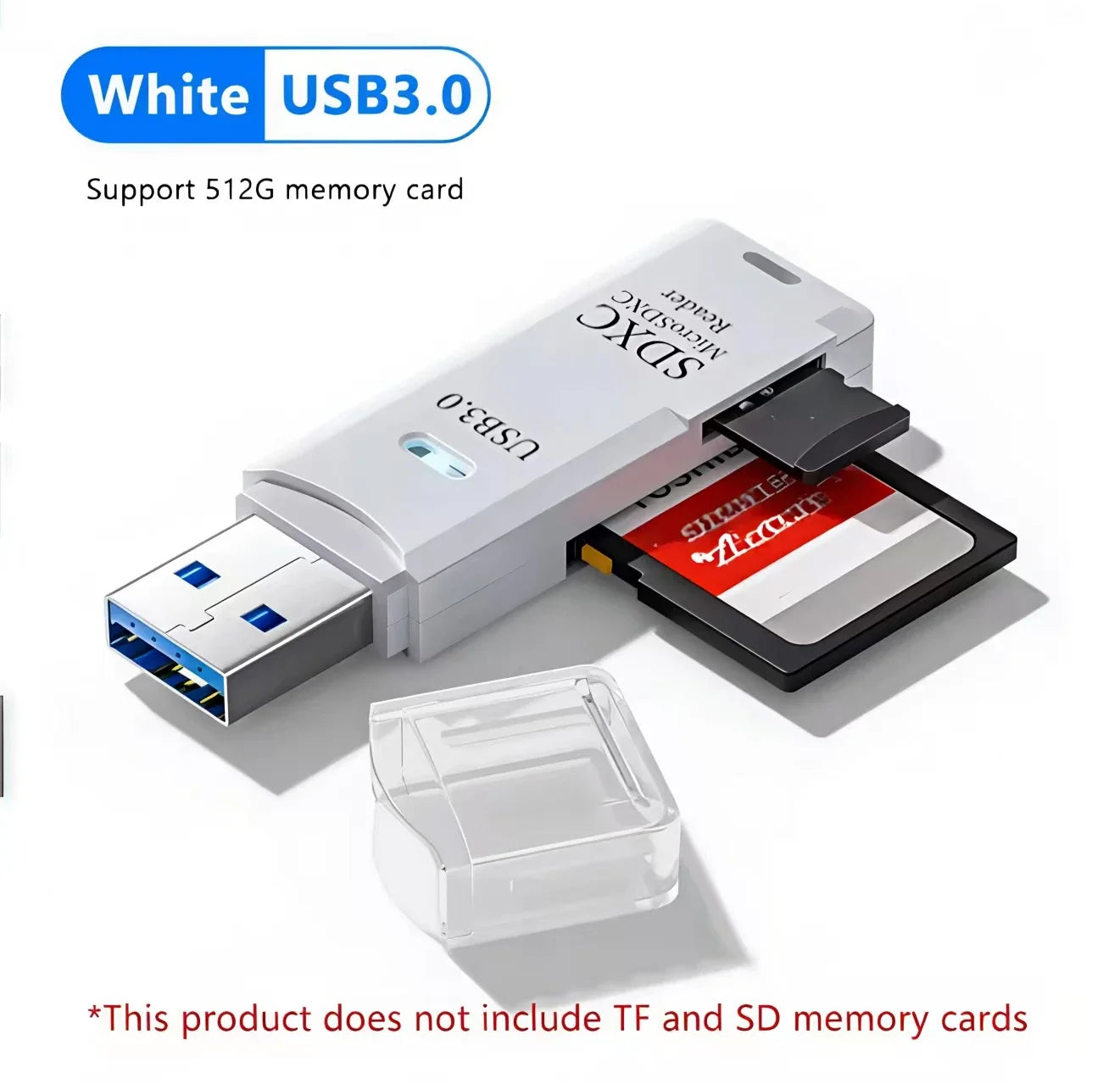 2 in 1 USB 3.0 Card Reader Micro TF sd card Reader usb adapter High Speed Cardreader TF Memory card For PC Laptop Accessories
