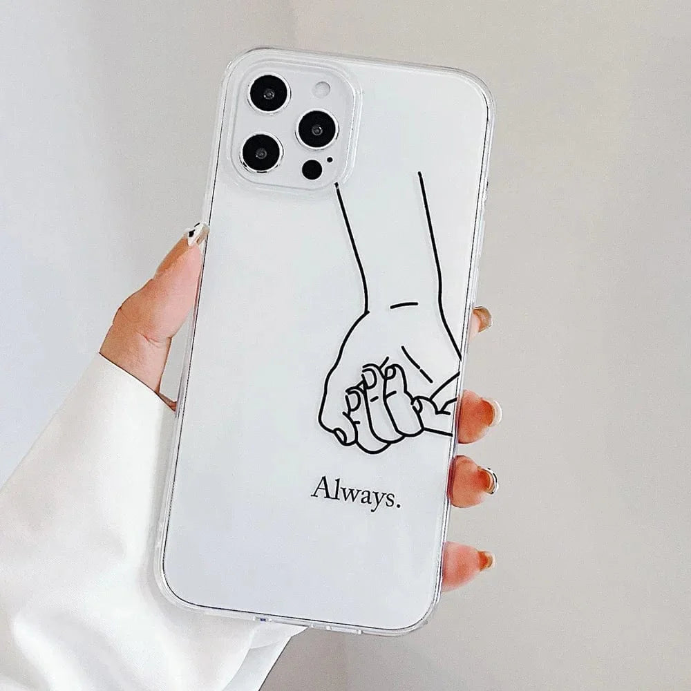 Girls Bff Best Friends Forever Always iPhone Case