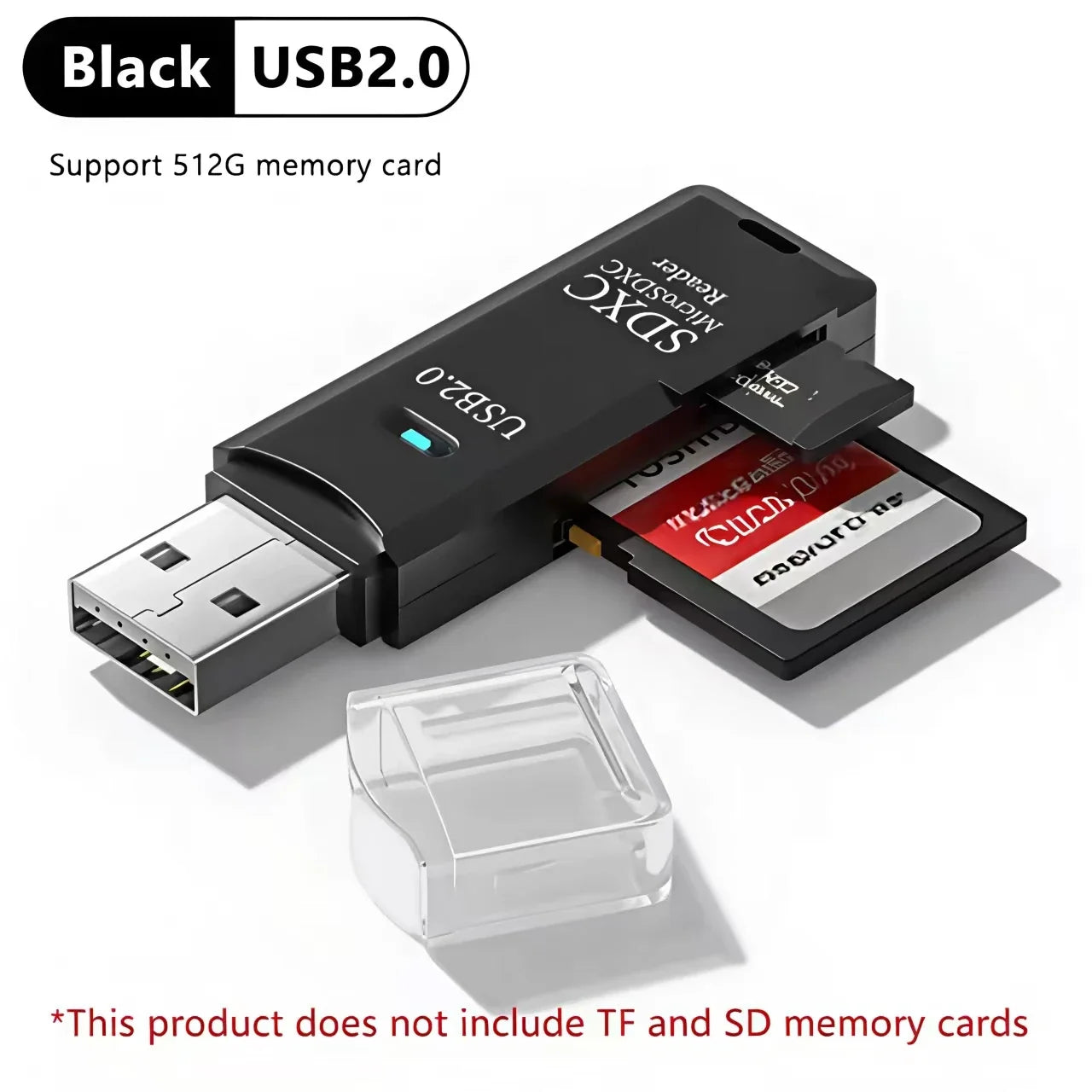 2 in 1 USB 3.0 Card Reader Micro TF sd card Reader usb adapter High Speed Cardreader TF Memory card For PC Laptop Accessories