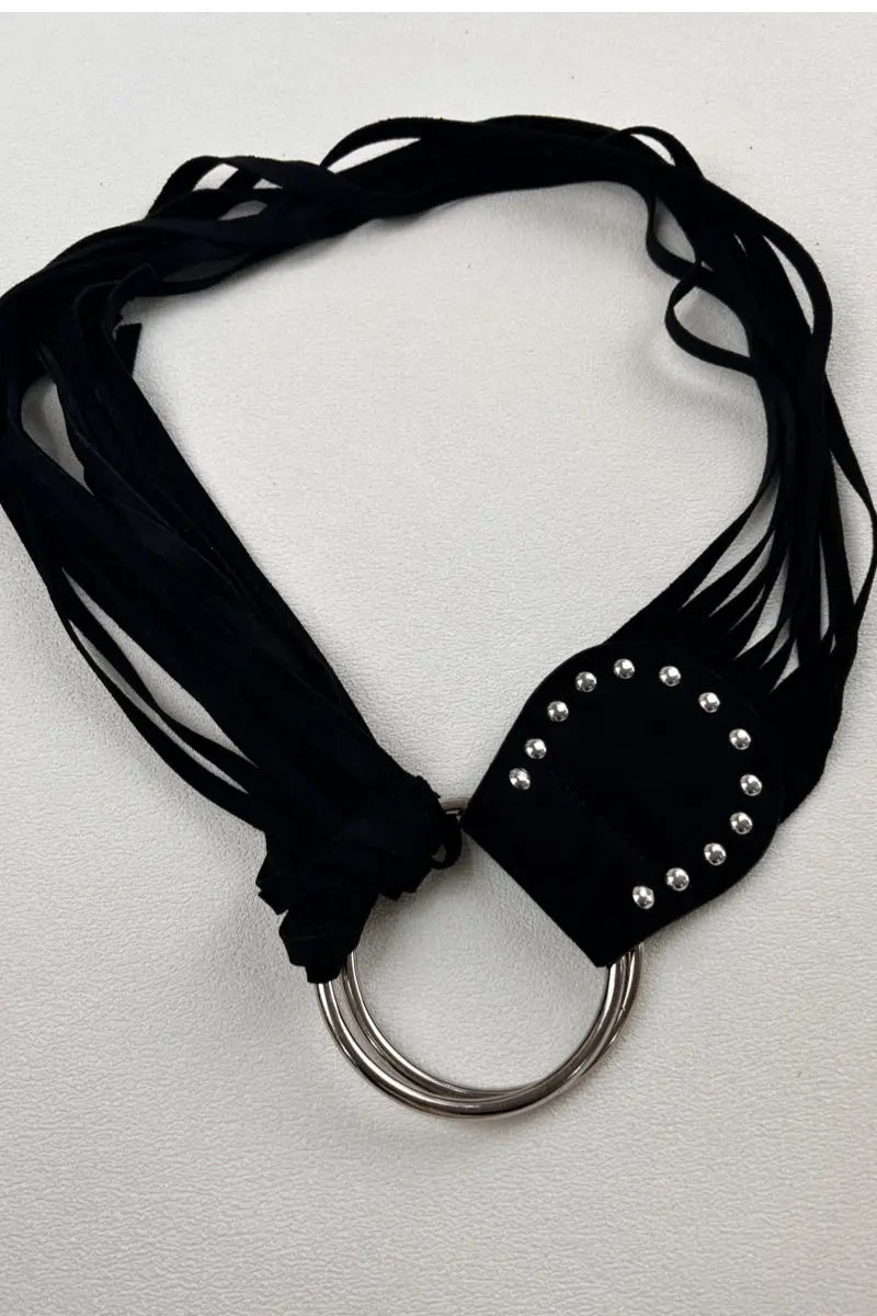 Long Fringe Waist Cincher – Vintage Draped Sash Belt 🌟🤠