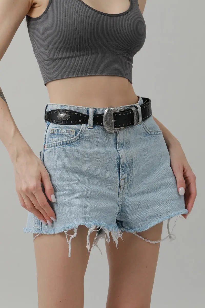 Retro Punk Belt – Vintage American Edge ⛓️🇺🇸