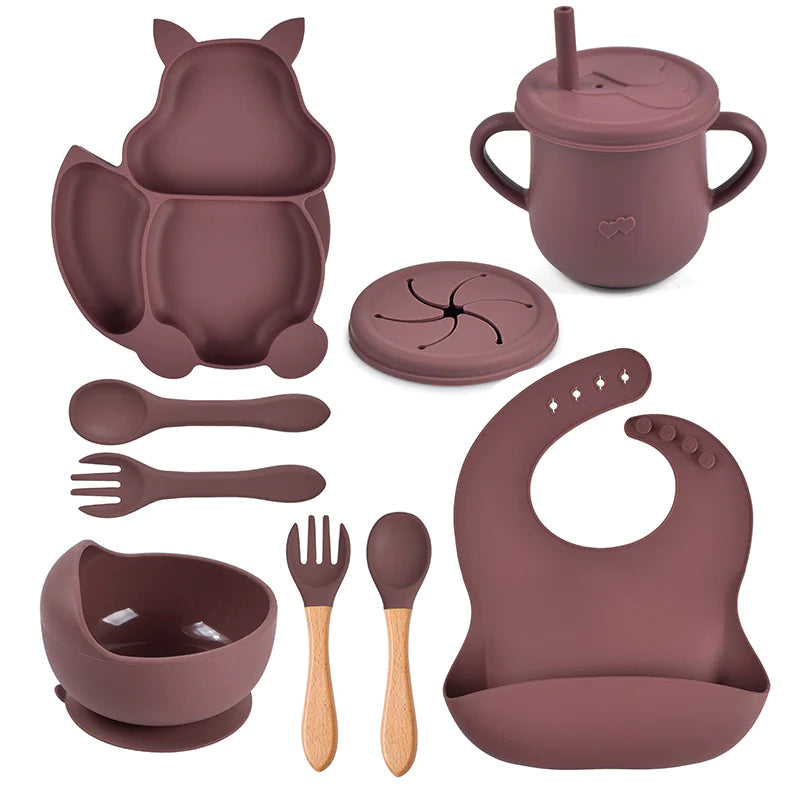 Baby Silicone Feeding Set - # BAGE21110003