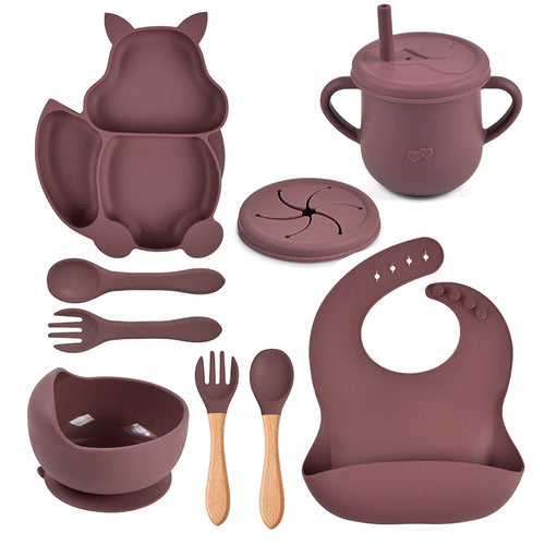 Baby Silicone Feeding Set - # BAGE21110003