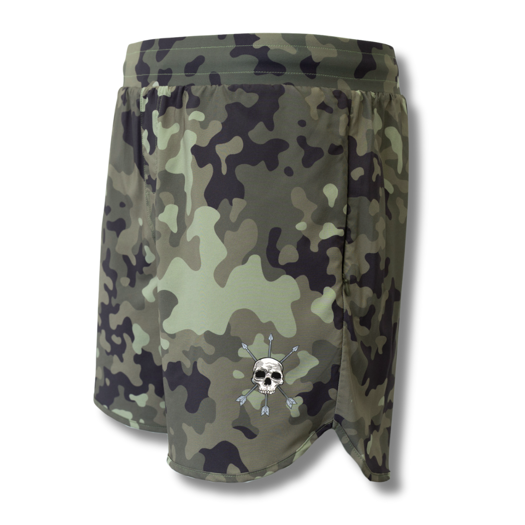 MEN'S | HYBRID SHORT : EVERGREEN CAMO