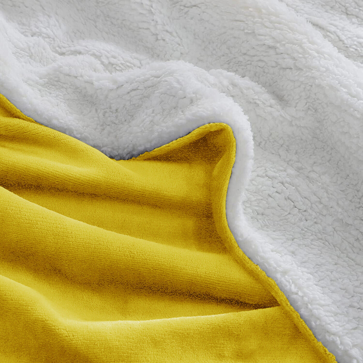 Large Sherpa Fleece Blanket 400 Gsm Super Soft Reversible Warm Sofa Bed Throws