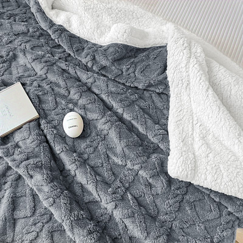 400GSM Ultra Soft Fleece Throw Blanket Twin Queen King, Cozy Bed Sofa Blanket