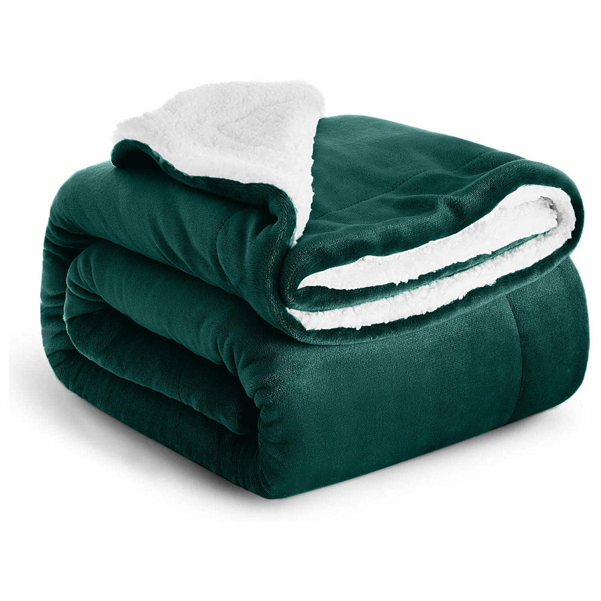 Large Sherpa Fleece Blanket 400 Gsm Super Soft Reversible Warm Sofa Bed Throws