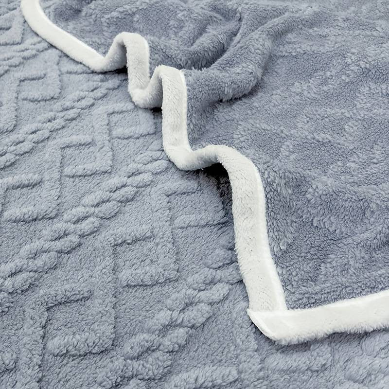 400GSM Ultra Soft Fleece Throw Blanket Twin Queen King, Cozy Bed Sofa Blanket
