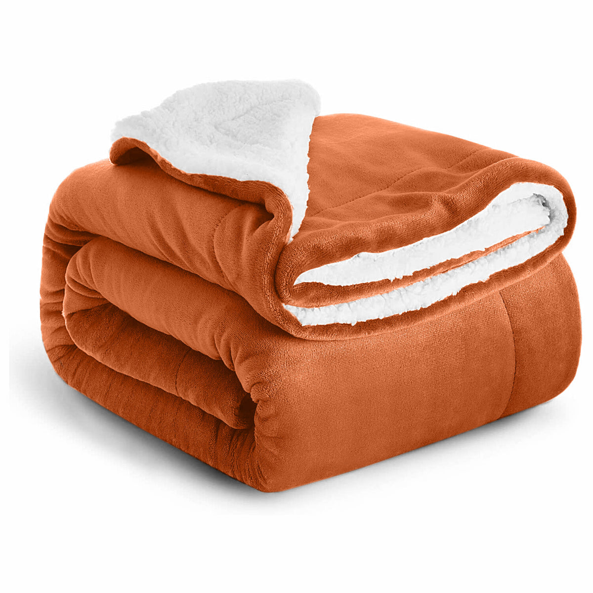 Large Sherpa Fleece Blanket 400 Gsm Super Soft Reversible Warm Sofa Bed Throws